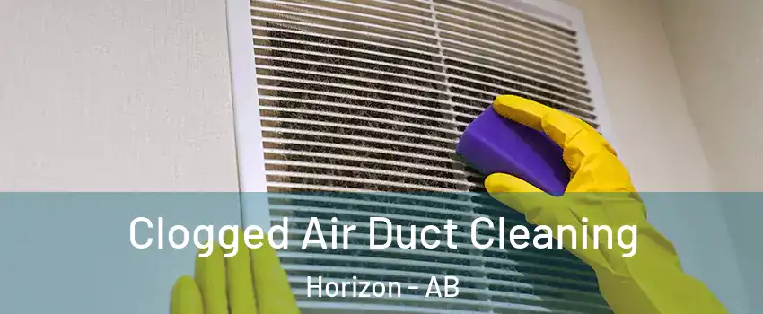 Clogged Air Duct Cleaning Horizon - AB