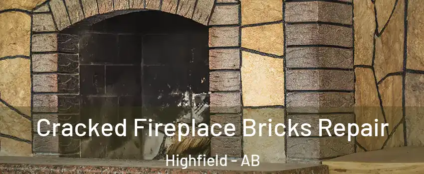 Cracked Fireplace Bricks Repair Highfield - AB