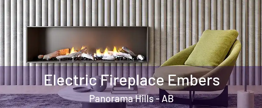Electric Fireplace Embers Panorama Hills - AB