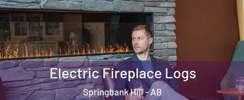 Electric Fireplace Logs Springbank Hill - AB