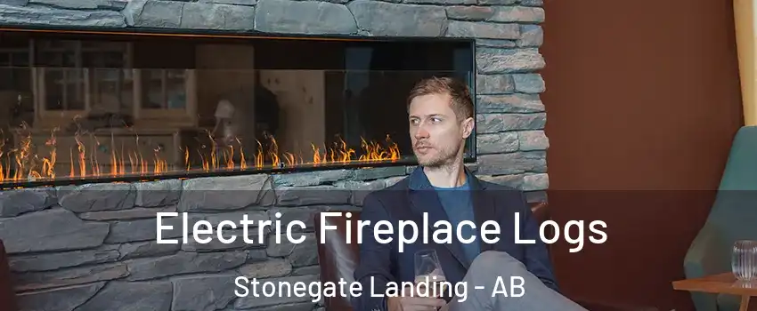 Electric Fireplace Logs Stonegate Landing - AB