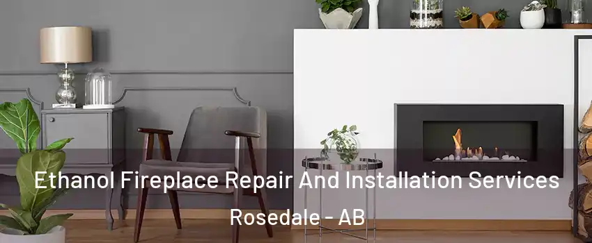 Ethanol Fireplace Repair And Installation Services Rosedale - AB