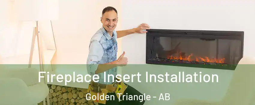 Fireplace Insert Installation Golden Triangle - AB
