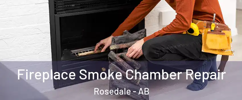 Fireplace Smoke Chamber Repair Rosedale - AB