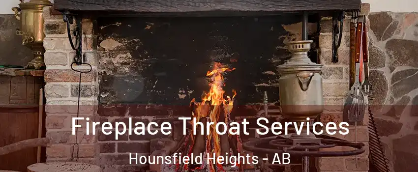 Fireplace Throat Services Hounsfield Heights - AB