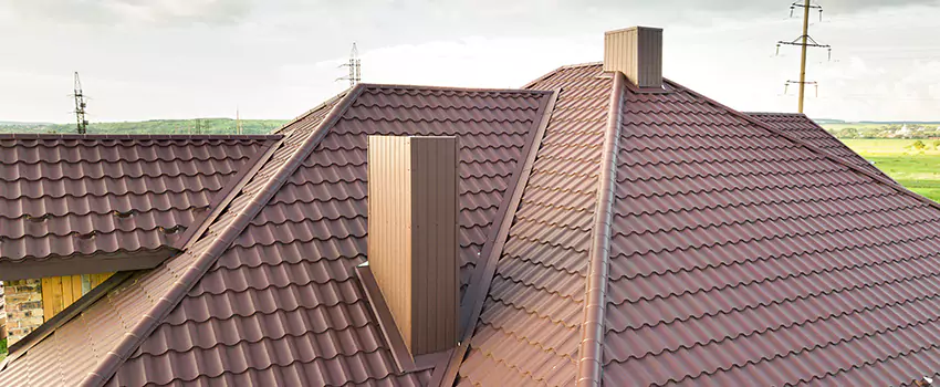 Residential Chimney Flashing Restoration in North Haven, AB