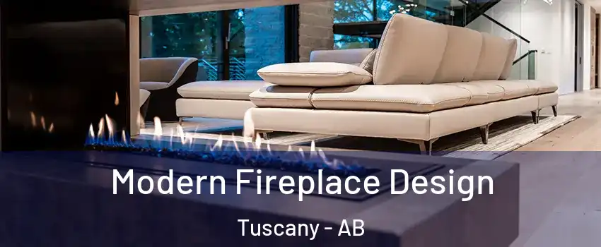 Modern Fireplace Design Tuscany - AB