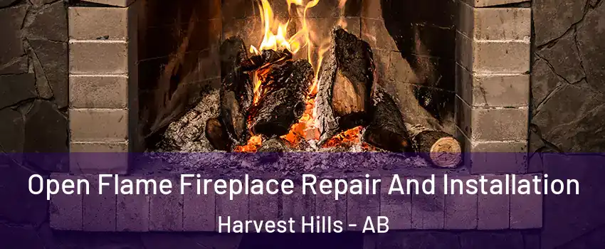 Open Flame Fireplace Repair And Installation Harvest Hills - AB