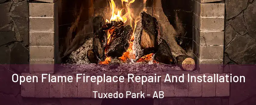 Open Flame Fireplace Repair And Installation Tuxedo Park - AB