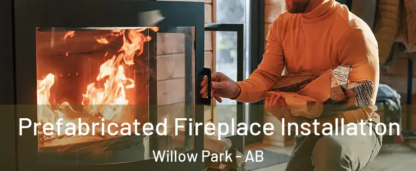 Prefabricated Fireplace Installation Willow Park - AB