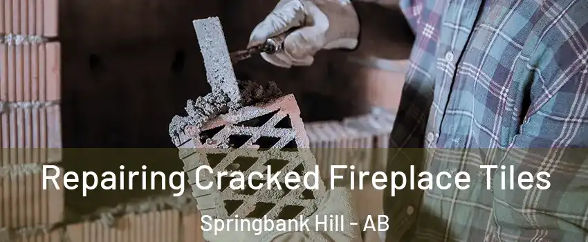 Repairing Cracked Fireplace Tiles Springbank Hill - AB