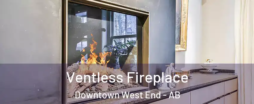 Ventless Fireplace Downtown West End - AB