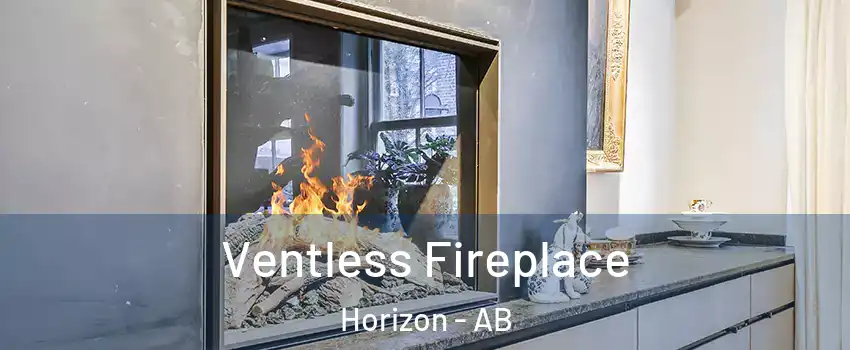 Ventless Fireplace Horizon - AB