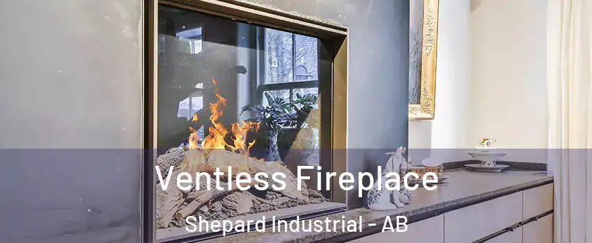 Ventless Fireplace Shepard Industrial - AB